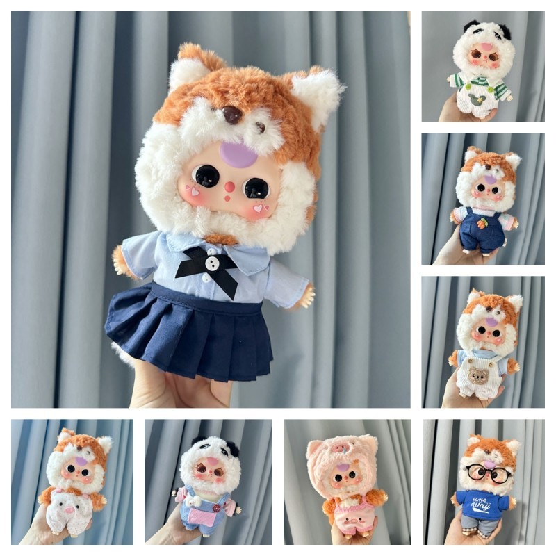 (เฉพาะเสื้อผ้า) 20cm Baby Three V3อุปกรณ์เสริมเสื้อผ้าตุ๊กตาตุ๊กตากล่องตาบอดตุ๊กตาชุดนักเรียนกระโปรงเอี๊ยมชุดตุ๊กตาแต่งตัวของขวัญสำหรับสาวๆ