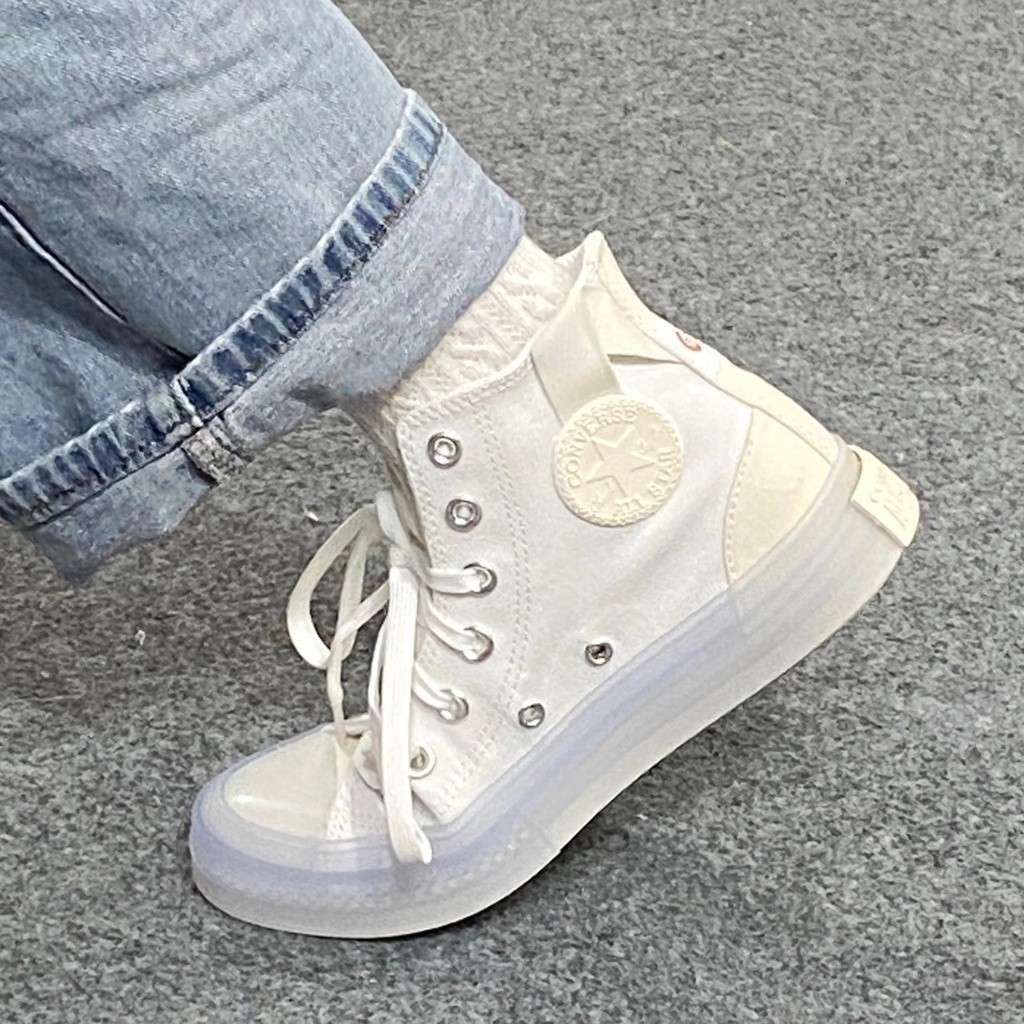 Converse Converse 1970S พื้นรองเท้าคริสตัลสีขาว