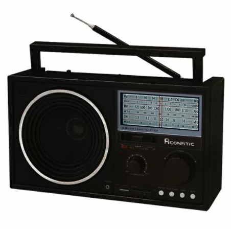 ฟังเพลง ACONATIC วิทยุ AM/FM USB Aconatic AN-888 | ไทยมาร์ท THAIMART