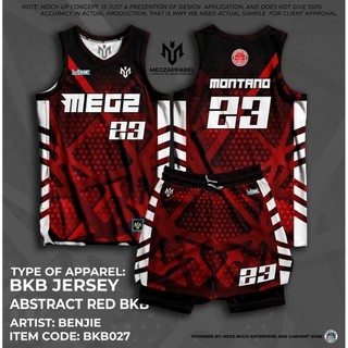 MEGZ BKB027 Customize Basketball Jersey Full Sublimation