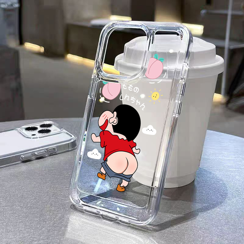 เคสโทรศัพท์ iPhone 11 12 13 14 15 Pro Max XR XS X 7 8P เคสไอโฟน นิ่มกันกระแทก TPU น่ารักเล็กๆน้อยๆให