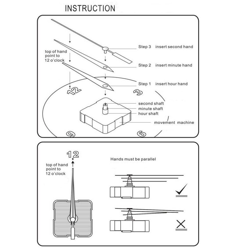CONFIANZA 6/10/14 ชุดเข็มนาฬิกา หลากหลายขนาด สีสันสวยงาม ใช้งานง่าย - รูปที่ 2