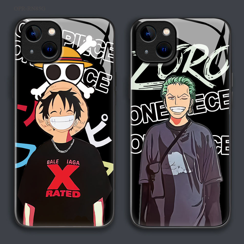 OPPO Reno 8 8Z 7 7Z 6Z 6 5 4 2F F11 F9 F7 F5 Pro Youth 4G 5G เคสออปโป้ Hat Boy Glass Case BL