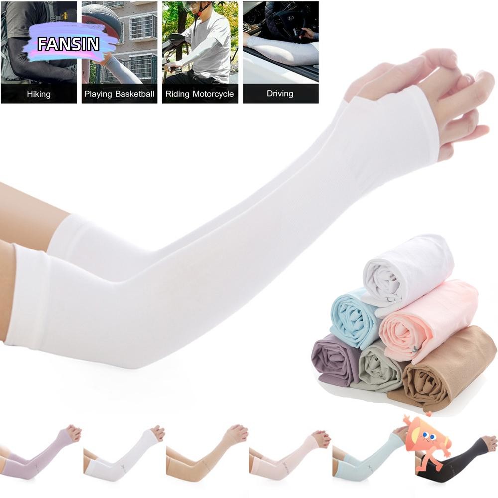 Fansin Arm Cover Summer Cooling Warmer Sun Protection