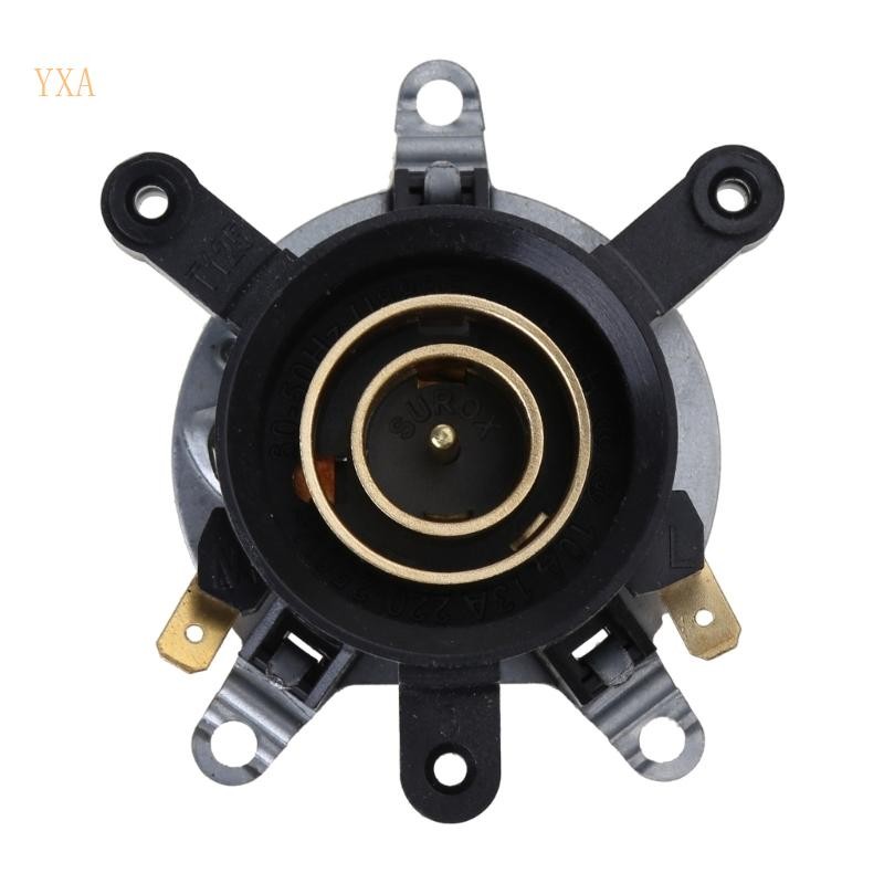 Yxa เปลี่ยน AC 250V 13A กาต้มน้ําควบคุมอุณหภูมิ Thermostat ซ็อกเก็ตฐานด้านบน