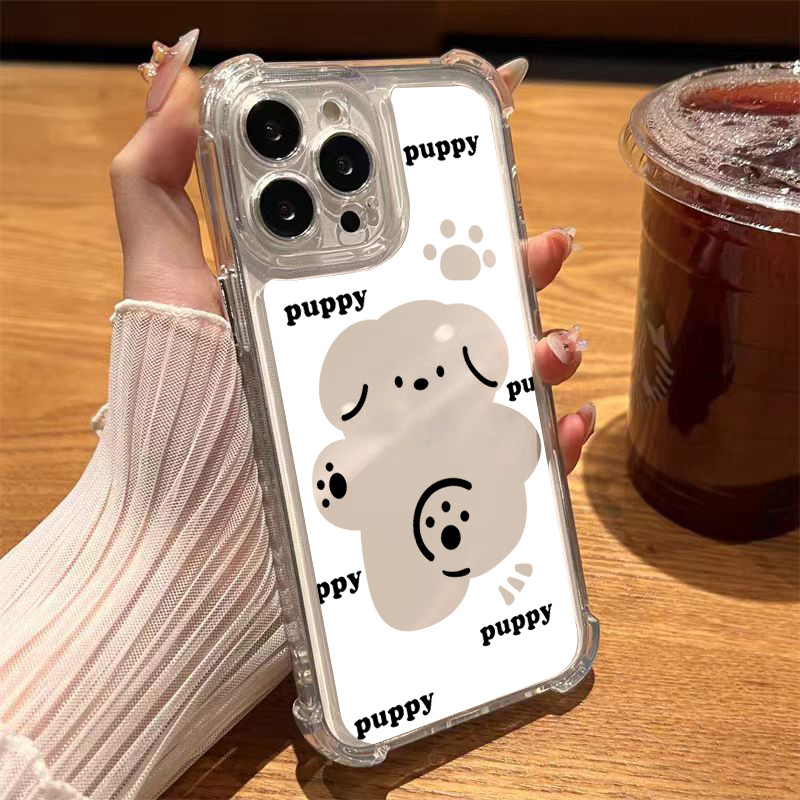 นิ่มกันกระแทกเคสโทรศัพท์ เคสสำหรับ ใช้กับ IPhone เคสไอโฟน11 13 14 12 XR 7 8 6 Plus X XS 15promax หมีโลหะ
