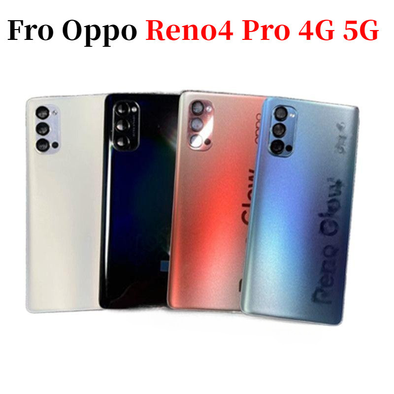 สําหรับฝาครอบแบตเตอรี่ด้านหลัง Oppo Reno4 Pro 4G 5G