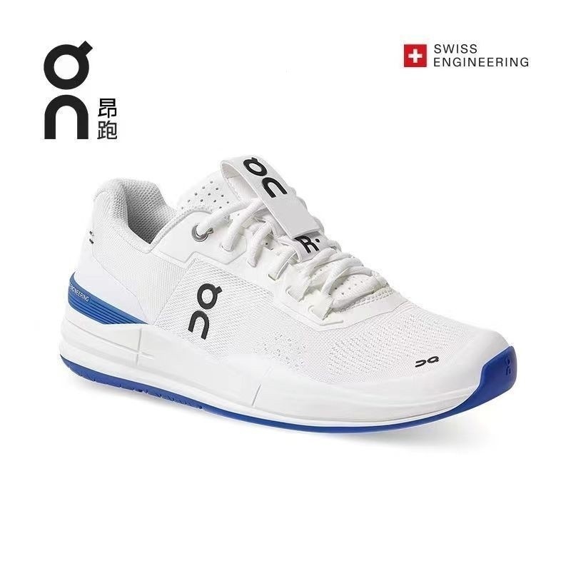 ใหม่บน ANG x federer The Roger Pro Breathable คาร์บอนจริง Performance Professional กีฬาเทนนิสรองเท้า