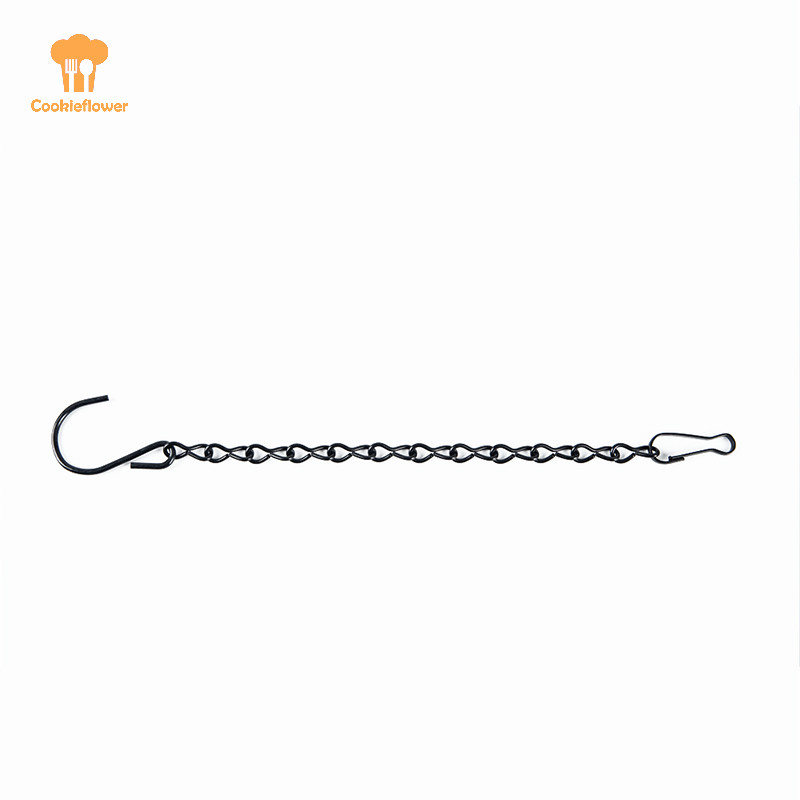 Ckfr สีดําแขวนโซ่ดอกไม้หม้อ Bird s Jewelry Hanger ใหม่