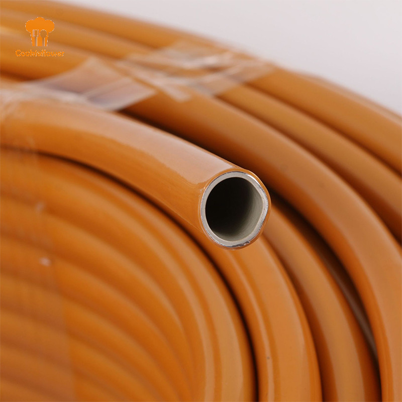 Ckfr 5M Party ตกแต่งจัดแต่งทรงผมหลอด PVC อลูมิเนียมพลาสติก Moulding ท่อสําหรับทารกวันเกิดคริสต์มาสงานแต่งงาน DIY Propsr ใหม่