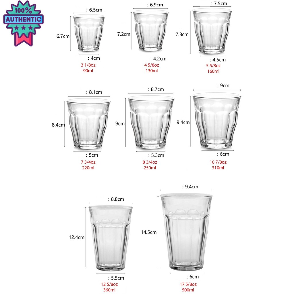 Duralex Picardie แก้วน้ำ แก้วกาแฟ คาเฟ่  Duralex เป็นผู้ผลิตแก้วน้ำจากประเทศฝรั่งเศส เป็นแก้ว