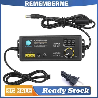 🚚พร้อมส่งจากไทย🚚336V60W อะแดปเตอร์ACDC พาวเวอร์ซัพพาย หม้อแปลงAdapter ปรับแรงดันไฟฟ้า/โวลท์ได้ พร้อมจอแสดงผล ปลั๊กอเมริกัน