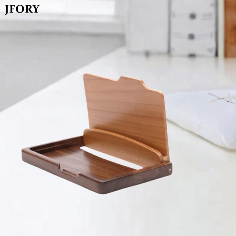 Jfory กล่องใส่นามบัตร ที่เก็บบัตรเครดิตน้ําหนักเบา ที่เก็บนามบัตร