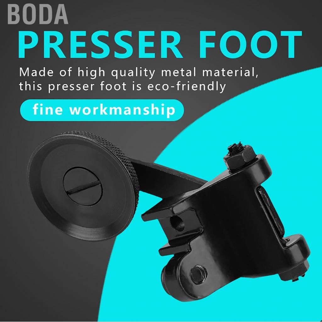 Boda จักรเย็บผ้า Presser Foot Roller Plate Feed Singer อะไหล่ทนทาน