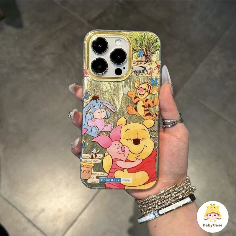 น่ารักพูหมีหมีแมรี่อ่อนนุ่ม เคสiPhone 15 11 13 14 12 Pro Max 7Plus 8 7 Plus XR X XS Max SE 2022 - รูปที่ 6