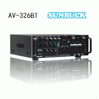 ขายร้อนบลูทูธ 2.0 ช่อง 5000W โฮมเธียเตอร์ HiFi เครื่องขยายเสียง 326BT 12 V/220 V AV Amp ลำโพงรีโมทคอนโทรลสำหรับรถบ้าน