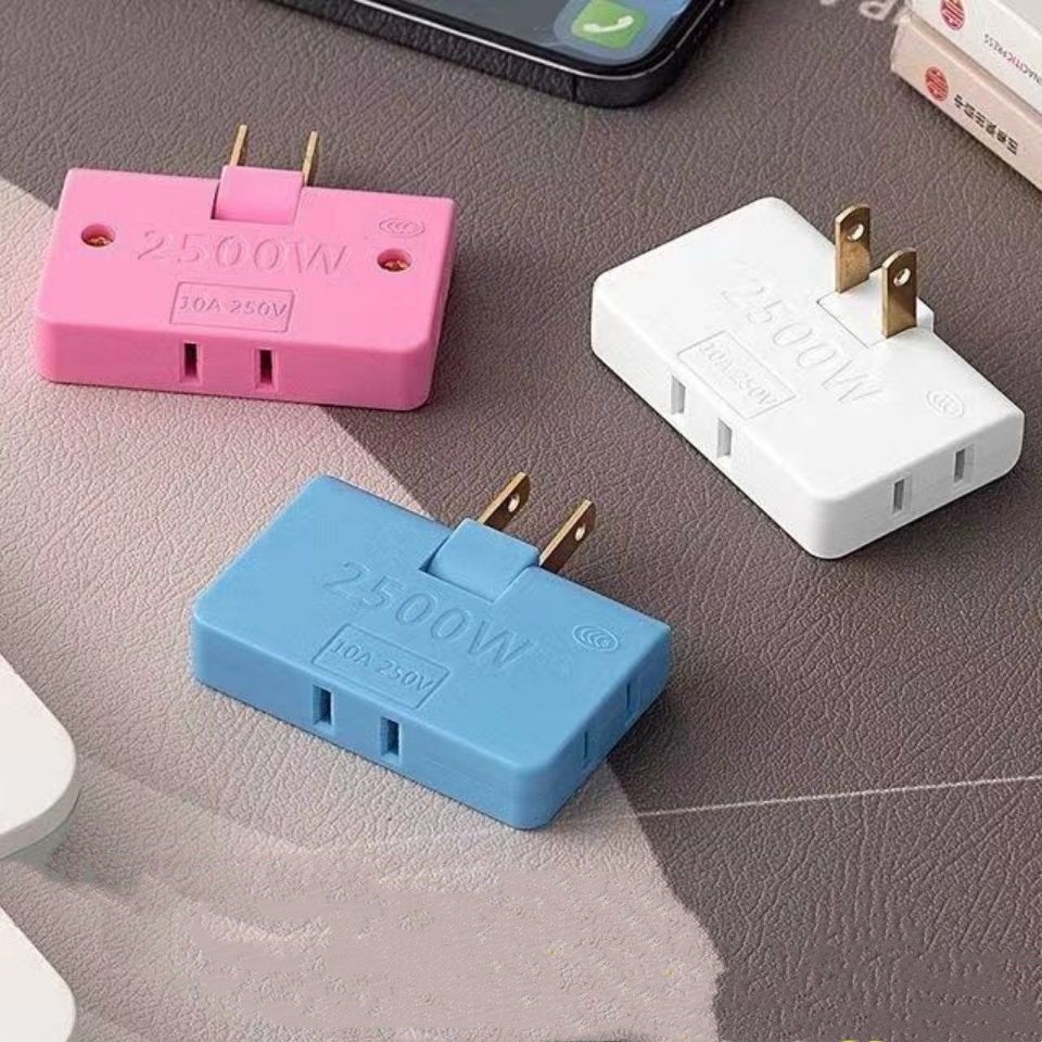 ปลั๊กอะแดปเตอร์หมุนได้ 3-in-1 สะดวก -IP888
