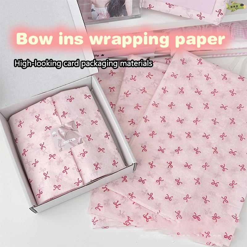 [UN] 10 ชิ้น Bowknot Sydney กระดาษกระดาษรองมือกระดาษผ้าฝ้ายช่อดอกไม้กระดาษห่อดอกไม้กระดาษห่อดอกไม้เค้กเบเกอรี่ของขวัญ TH