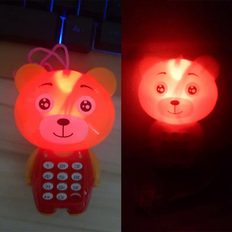 New Electronic Toy Phone Musical Mini Cute Children Toy Early Education Cartoon Mobile Phone Telepho