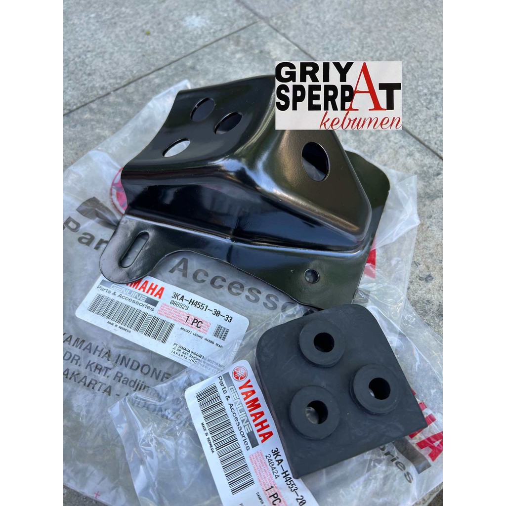 ขายึดและยางหลังหยุด Light Bracket Rx king ต้นฉบับยามาฮ่า
