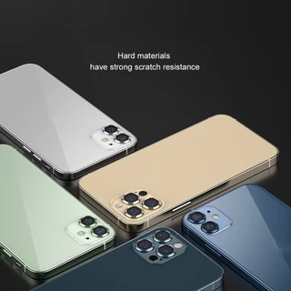 รุ่นใหม่ ฟิล์มกระจก กันรอย เลนส์กล้อง สำหรับ iPhone 16/15 Pro max 14 ProMax 14Plus 13 Pro 12 11 16Plus เลนส์กล้องไอโฟน