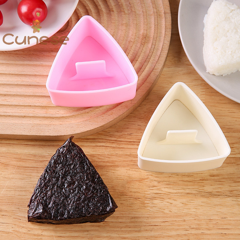 [Cenese] Onigiri Mould,ชุดเครื่องทําแม่พิมพ์ข้าวขนาดใหญ่,ข้าวไม่ติดMouldสําหรับเด็กอาหารกลางวัน,ครัว,เครื่องทําข้าวปั้นแบบพกพา [ใหม่]
