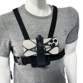 อุปกรณ์เสริมสำหรับกล้องกีฬา Gopro, ฝาครอบป้องกันคลิปหนีบโทรศัพท์มือถือติดหน้าอก, ขี่ถ่ายภาพถ่ายทอดสดสายสะพายไหล่
