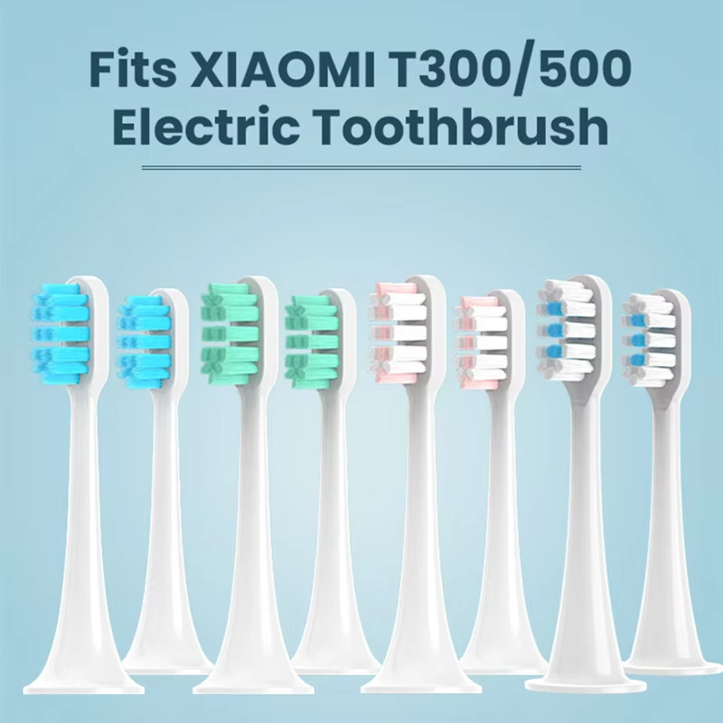 สำหรับ Xiaomi Mijia T300 T500อัลตราโซนิกสำหรับ Mijia Mi แปรงสีฟันไฟฟ้าหัวฉีดความหนาแน่นสูงเปลี่ยนหัว