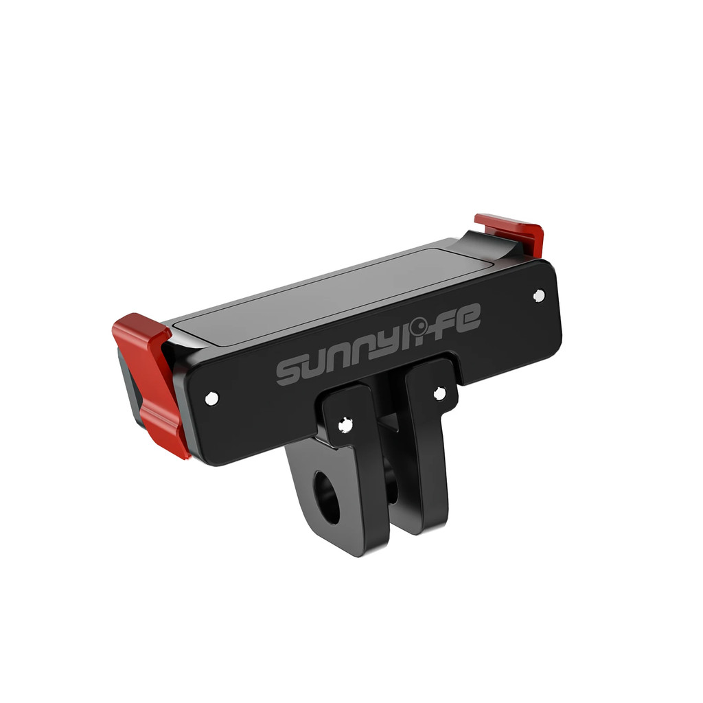 อะแดปเตอร์แม่เหล็กมัลติฟังก์ชั่นสําหรับ DJI Osmo Action 5 Pro/4/3/2 พับอะแดปเตอร์ 2 Claw 1/4 ด้ายสําหรับ DJI Action 5 Pro