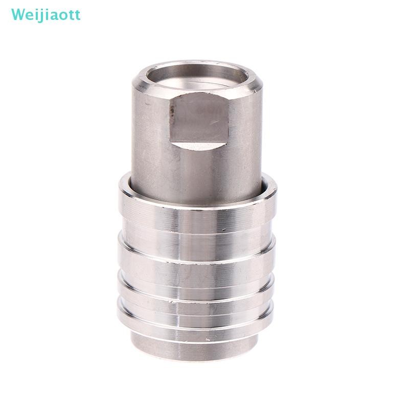 [Weijiaott] ล็อคตัวเอง 1/4 "Fast Coupling Bracket M14 เกลียวสำหรับอุปกรณ์ล้างขวดโฟมแรงดันสูง AO