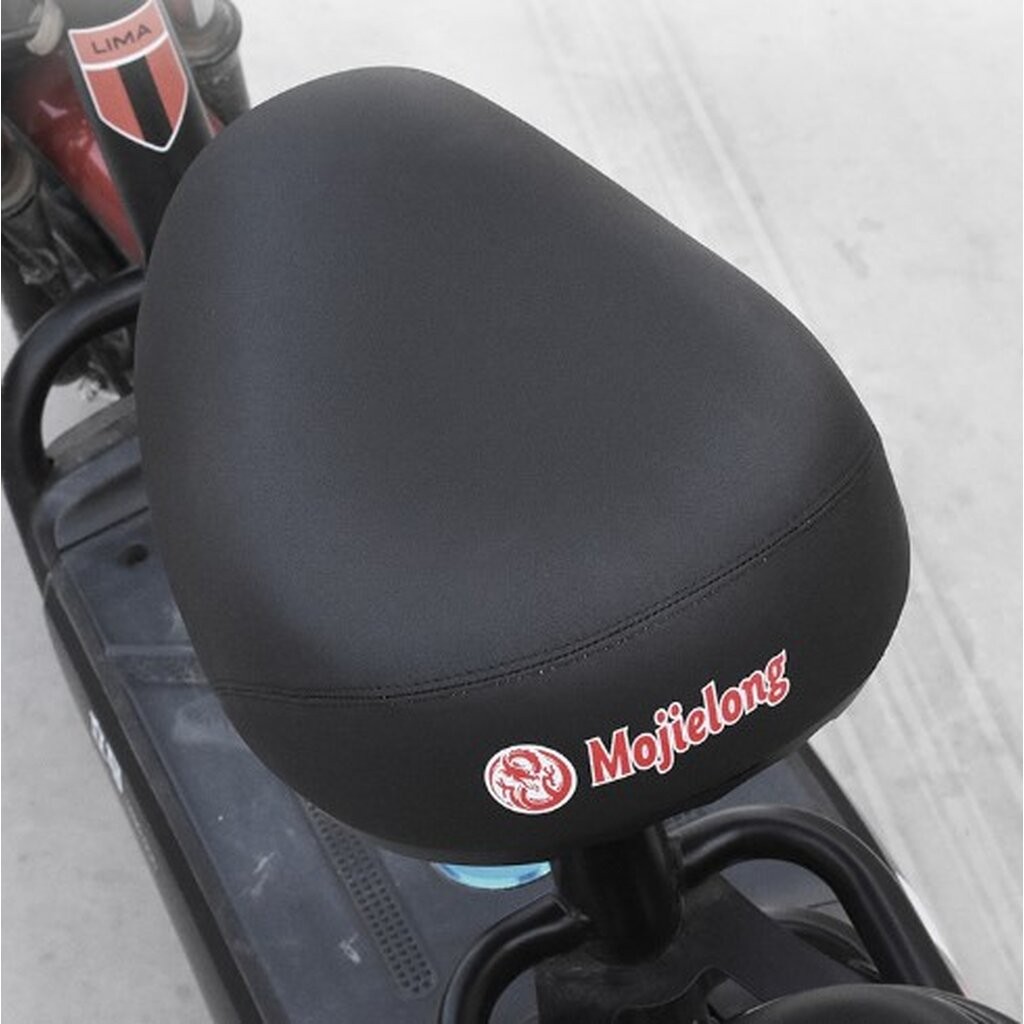 Ebikedd เบาะนั่งจักรยานไฟฟ้า สกู๊ตเตอร์ไฟฟ้า ทนทาน หนานุ่ม สปริงใหญ่แข็งแรงรับน้ำหนักได้เยอะ ไม่เจ็บก้น(สีดำ)