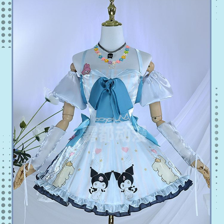 ♚-♚Arknights U-Official Cloud live streaming room Sanrio cosplay costume set