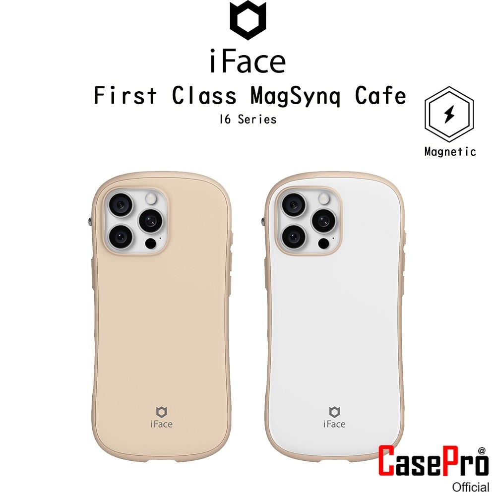 iFace First Class MagSynq Cafe เคสกันกระแทกเกรดพรีเมี่ยมจากเกาหลี เคสสำหรับ iPhone16/16Plus/16Pro/16Promax
