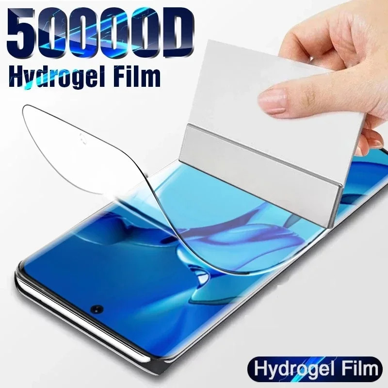 Oppo Reno9Pro Reno8Pro 5000D HD Clear Soft Hydrogel ฟิล์มสําหรับ Oppo Reno9 Reno8 Reno7 Reno6 Pro Pl