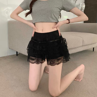 Pure Desire Sweet Lace Anti-Exposure Summer Outerwear ทรงเค้กโบว์เรียบง่าย