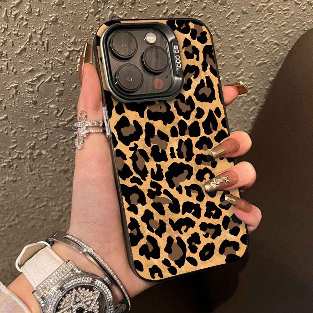 หรูหราเสือดาวพิมพ์สําหรับ Tecno Spark 20 Pro Plus 20C 8C 10C 10 Pro เคสโทรศัพท์สําหรับ Techno Tecno 