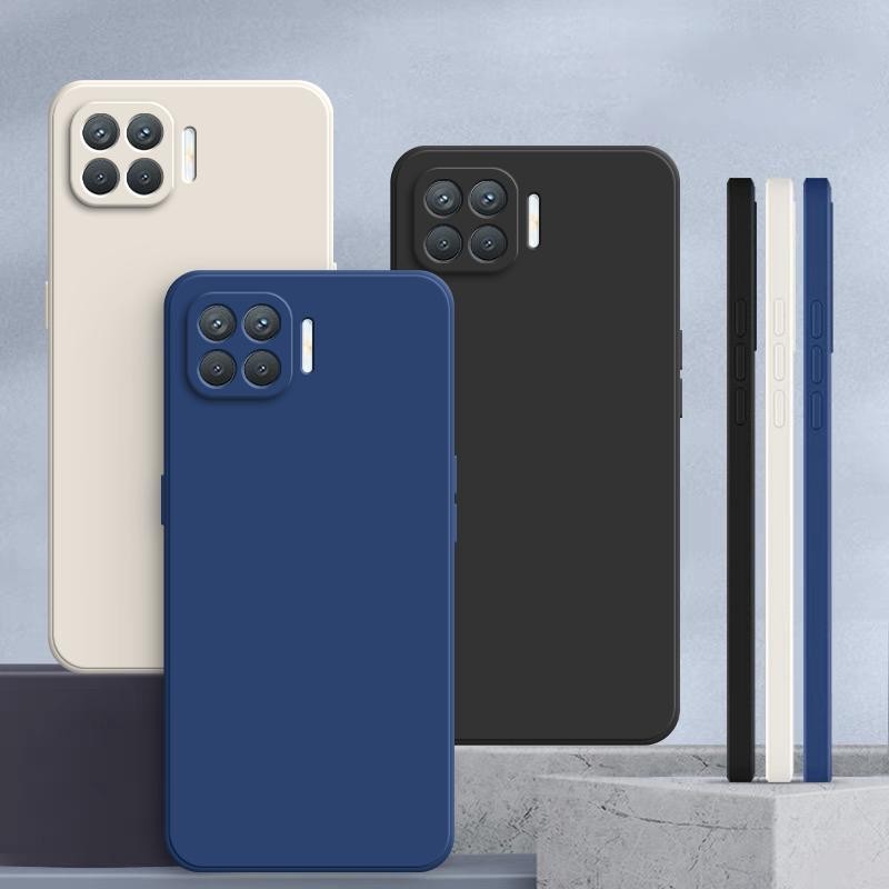 เคส OPPO A93 / Reno4F สีทึบ OPPO Reno4F / A93 เคสซิลิโคนป้องกันการตกสีธรรมดาเรียบง่าย YT