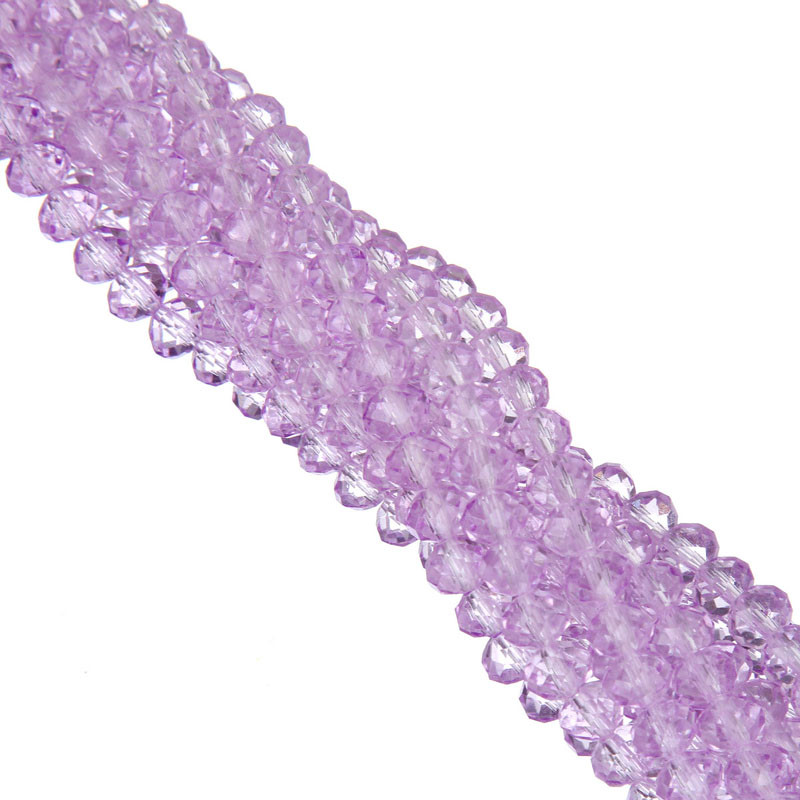 6มิลลิเมตร90ชิ้นโปร่งใสแก้วคริสตัลเหลี่ยมเพชรพลอยแบนลูกปัด ทําเอง เครื่องประดับพวงกุญแจทําอุปกรณ์ - รูปที่ 4