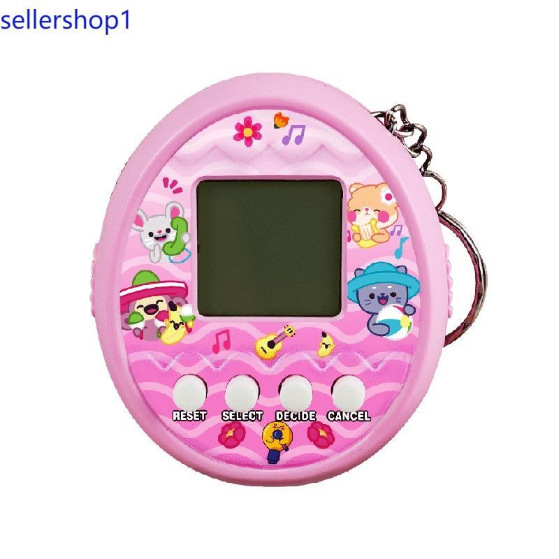 ทามาก็อต ของเล่นเด็ก เกมบอยมินิ แบบพกพา เกมเลี้ยงสัตว์เกมคอนโซลอิเล็กทรอนิกส์ ขนาดเล็ก สําหรับสัตว์เลี้ยง 1 ชิ้น - รูปที่ 4