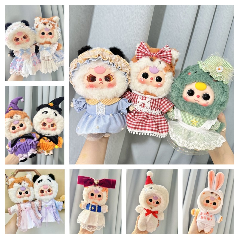 ไม่รวมตุ๊กตา] 20cm Baby Three V3ชุดฮาโลวีนคริสต์มาสคอลเลกชันเสื้อผ้าเด็กสามขวบสามรุ่นชุดน่ารักขนาดใหญ่ตุ๊กตาอุปกรณ์เสริมเสื้อผ้าตุ๊กตาตุ๊กตาเกมแต่งตัวของขวัญเด็กผู้หญิงของเล่นตุ๊กตาเด็ก