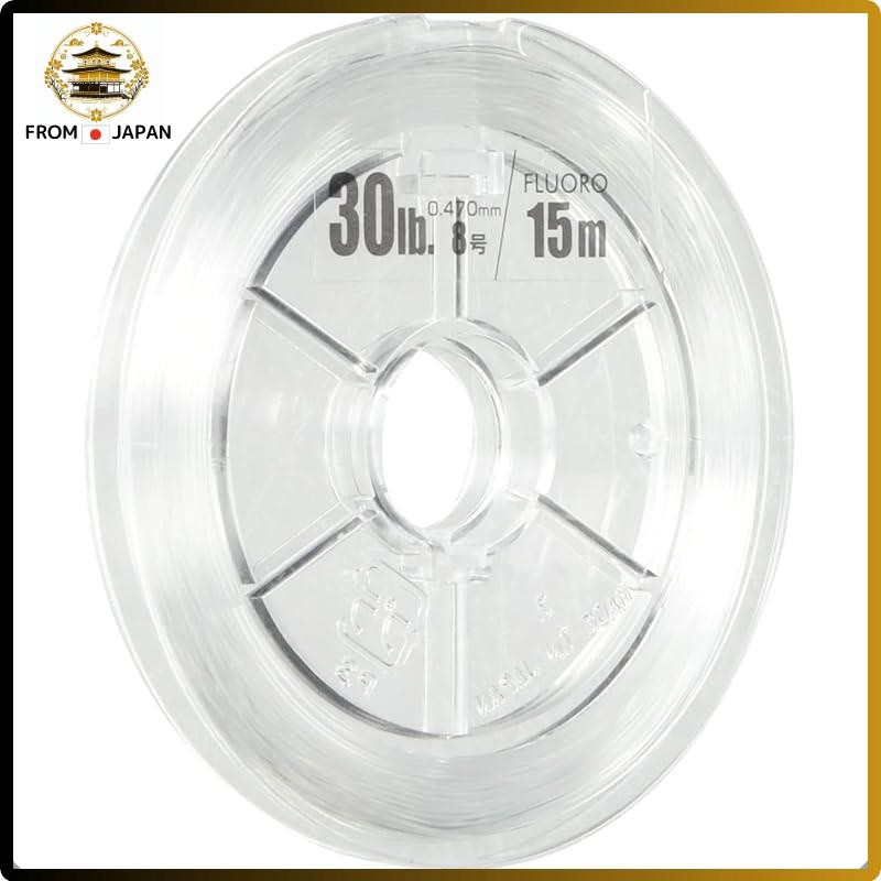 YAMATOYO Leader Fluoro Shock Leader Fluorocarbon 15m 8号 30Lb Clear
YAMATOYO Leader Fluoro Shock Lead