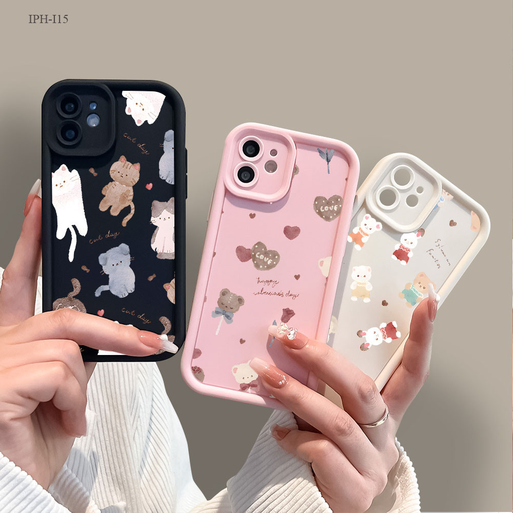 iPhone 16 15 14 13 12 11 8 7 6 X XS XR SE Plus Pro Max 2020 2022 เคสไอโฟน Cute เคส JT