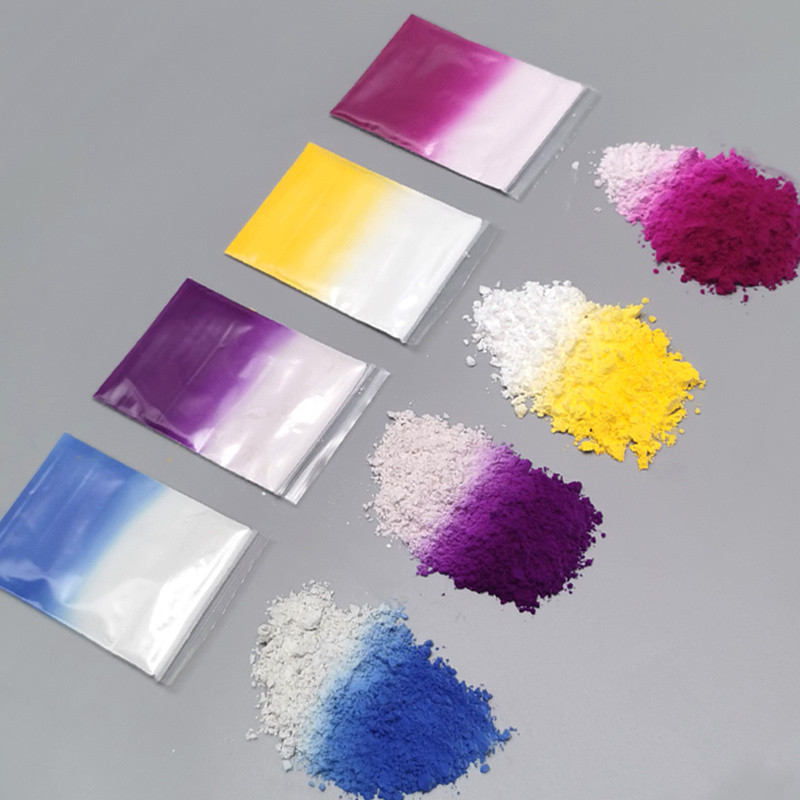 ผงเปลี่ยนสีไวแสง/UV uvc365สีสว่างสูง/สีศิลปะความเข้มข้นสูงแพ็ค5g