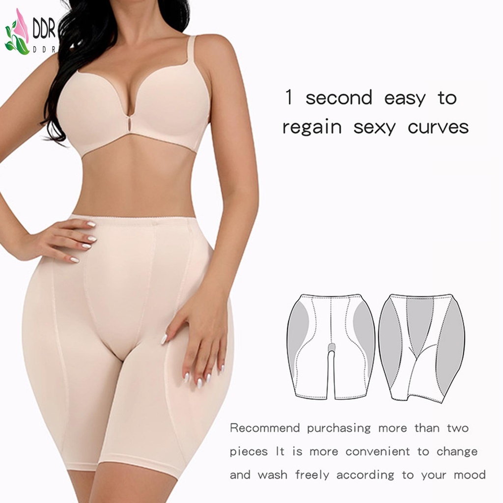 ชุดกระชับสัดส่วนผู้หญิงกางเกงขาสั้นยืดสบาย Body Shaper Butt Lifting Shapewear