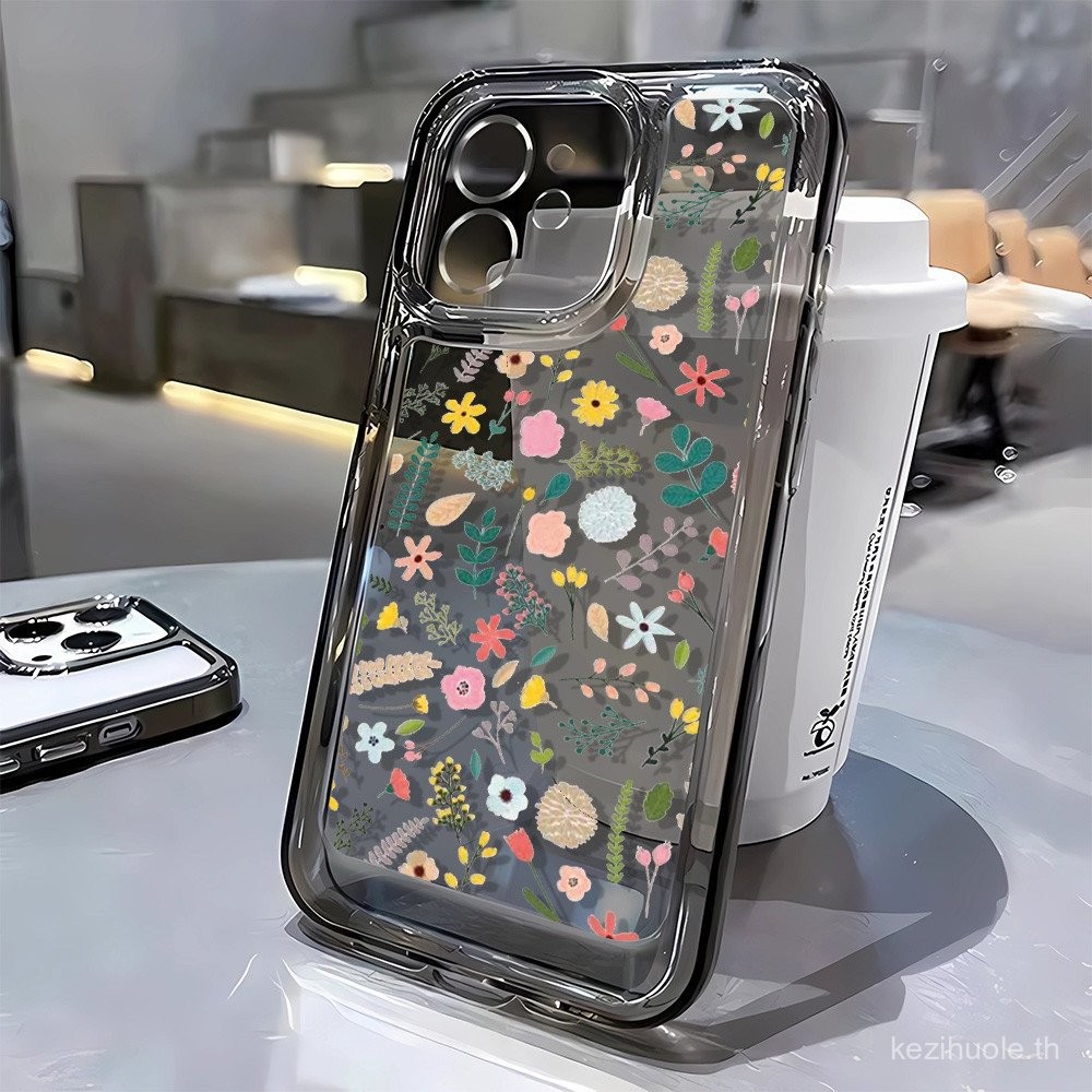 ดอกไม้และพืชกรณีพื้นที่โปร่งใสสำหรับ VIVO 1901 1902 1904 1906 1907 1909 1910 1915 1919 1920 1819 181