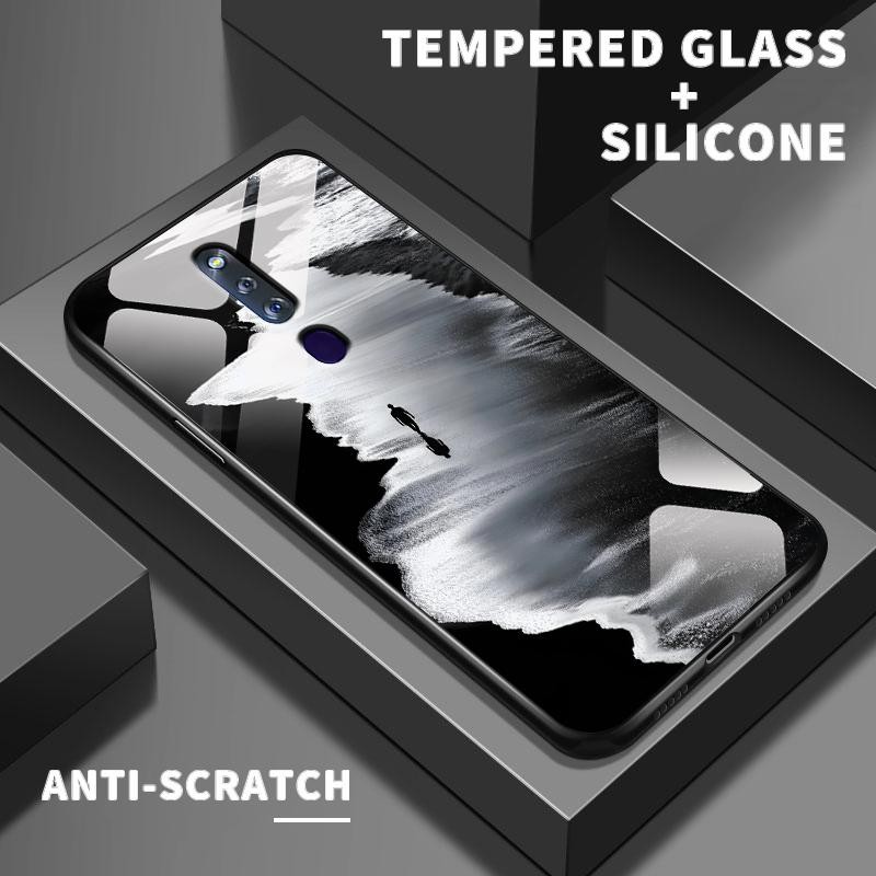 เหมาะสำหรับ OPPO F11 F9 F5 Youth F7 F15 F17 F19 F19s Pro F21 5G กรณีโทรศัพท์มือถือกันกระแทกเคส Simpl