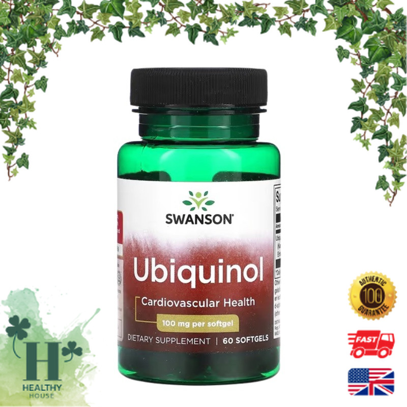พร้อมส่ง Swanson Ubiquinol 50 MG / 100 MG / 200 MG