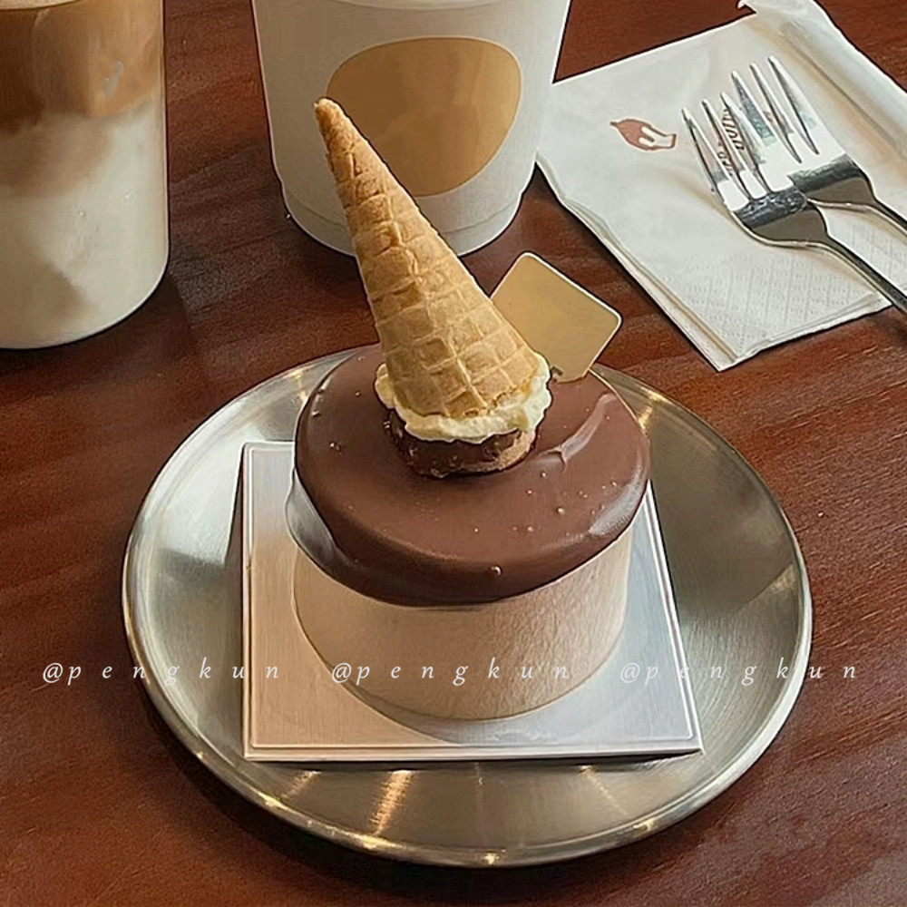 อิน ผู้มีอิทธิพล ร้านขนมจานสแตนเลสสไตล์เกาหลีจานเค้กมัฟฟินจานขนมจานแบนเบามื้ออาหารขนมปังปิ้งจาน ราคา ถูกที่สุด ดีลบีเคเค แกลเลอรีภาพที่ 6
