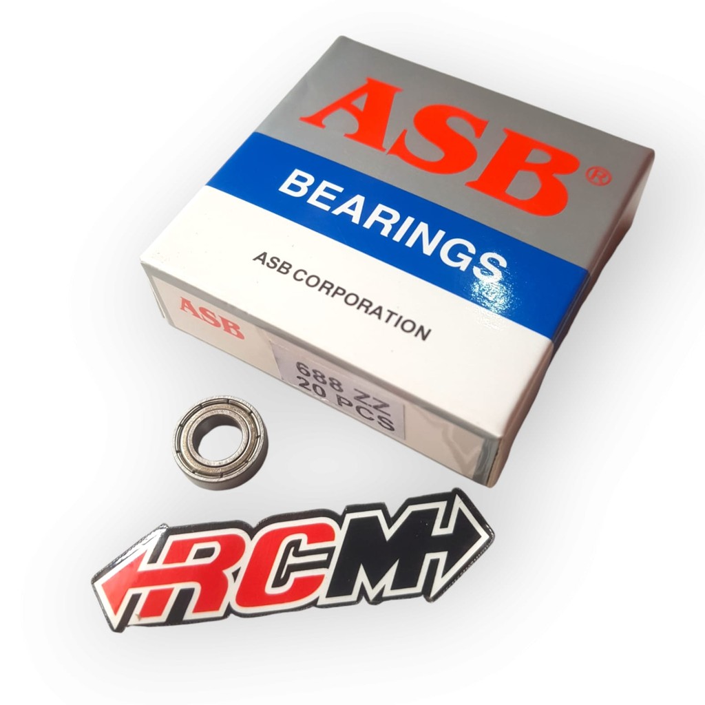BEARING BERING LAHER LAKER 688Z / 688ZZ ORIGINAL ASB ของแท้