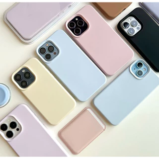 ราคาส่ง เคส พรีเมี่ยม เคสซิลิโคน เคส ไอโฟน สำหรับ iPhone 11 - 16Promax 12/13/14/15 Pro Plus max Premium 024
